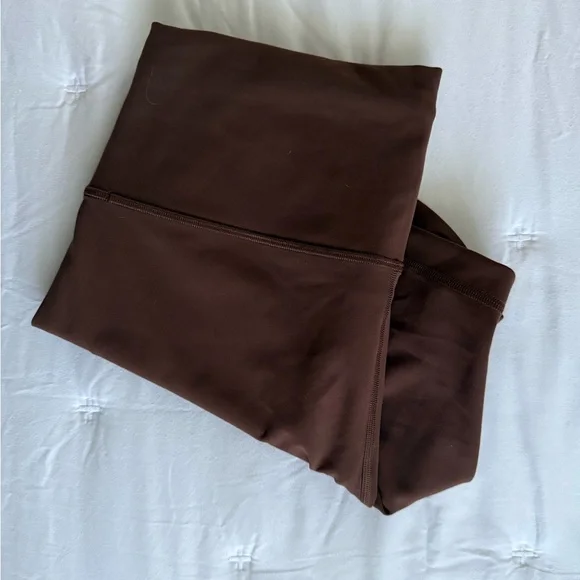 lululemon athletica Brown High-Rise Bike Shorts - Picture 2 of 4